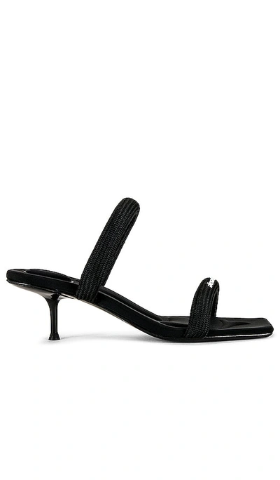 Shop Alexander Wang Jesse Tubular Sandal In Black