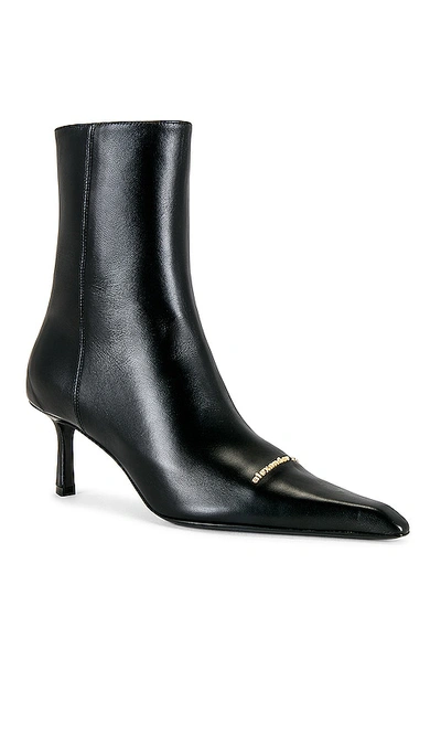 Alexander Wang Viola 60mm Leather Boots In Black