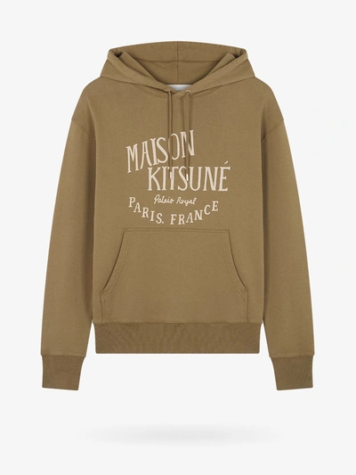 Shop Maison Kitsuné Sweatshirt In Green
