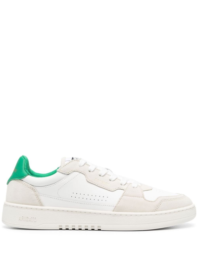 Shop Axel Arigato White Dice Lo Sneakers