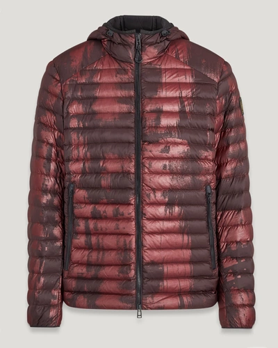Shop Belstaff Abstract Airspeed Jacket In Lava Red