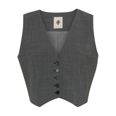 Shop The Garment Pisa Vest In Grey_melange