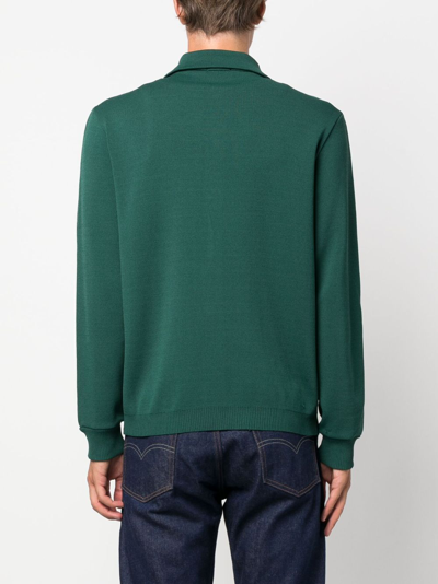 LOGO刺绣衬衫式夹克