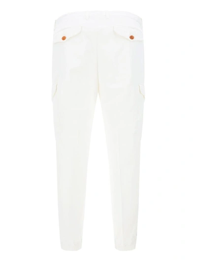 Shop Brunello Cucinelli Pants In Bianco