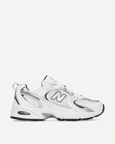 Shop New Balance 530 Sneakers White / Blue In Multicolor