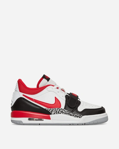 Shop Nike Air Jordan Legacy 312 Low Sneakers White / Fire Red / Black In Multicolor