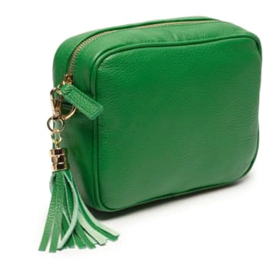 Shop Elie Beaumont Emerald Green Crossbody Bag