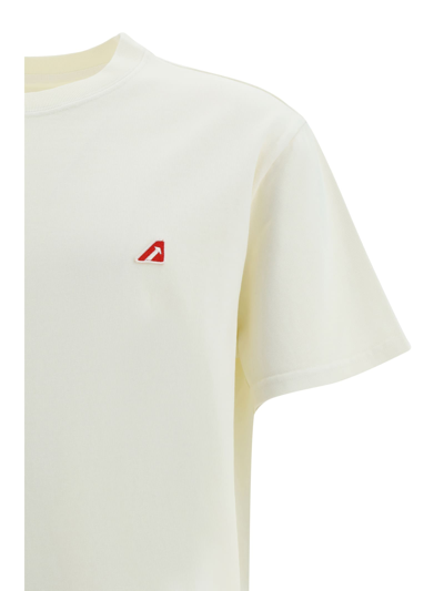 Shop Autry Ease T-shirt In Cream