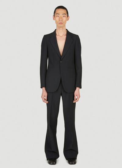 Shop Maison Margiela Two-piece Tailored Suit In Black