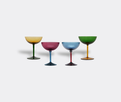 La Doublej Glassware Multicolor Uni In Multicolor