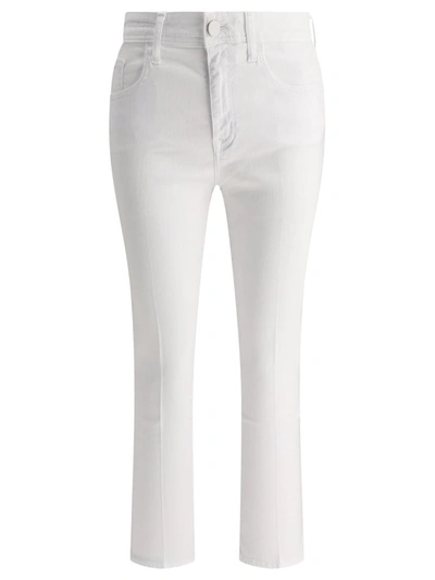 Shop Jacob Cohen "kate" Jeans In White