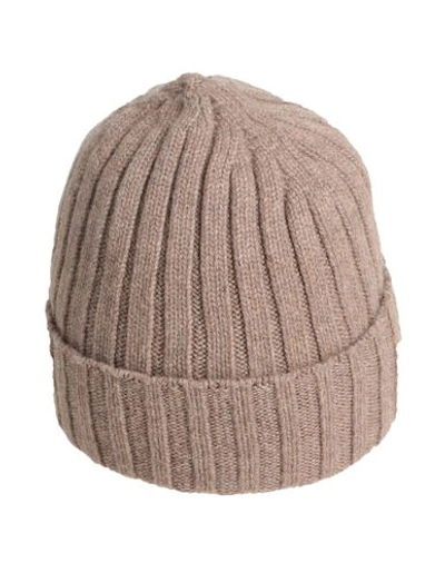Aragona Man Hat Dove Grey Size Onesize Cashmere In Grey