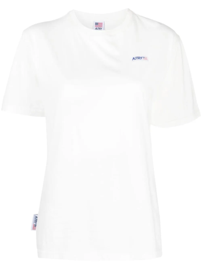 Shop Autry T-shirt Icon In White