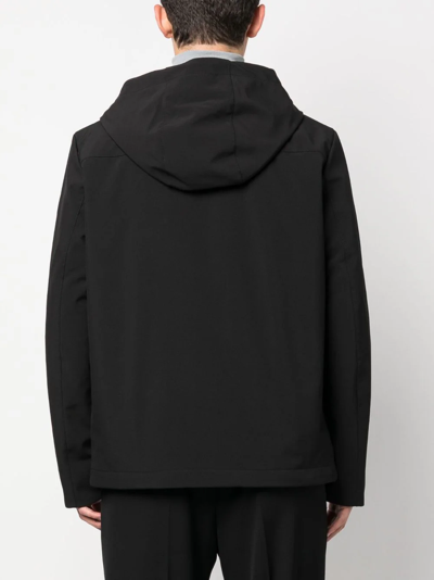 Shop Woolrich Giacca Pacific In Softshell In Black