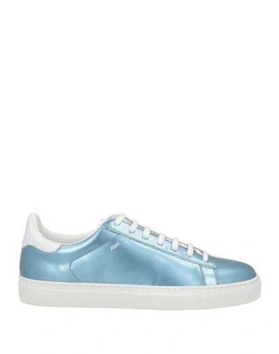 Rossignol Woman Sneakers Light Blue Size 8 Soft Leather In Blue