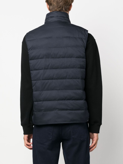 KITON MOCK-NECK PADDED GILET 