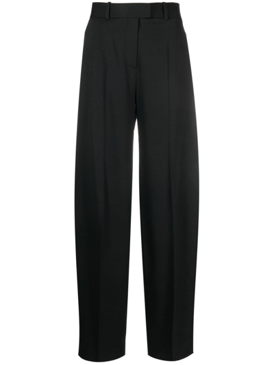 Shop Attico Long-length Tailored Trousers In Black