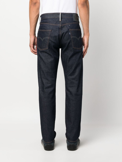 Shop Levi's 502 Tapered-leg Jeans In Blue