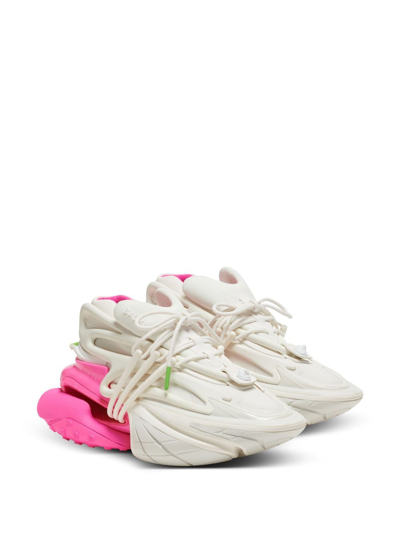 Shop Balmain Unicorn Chunky Sneakers In Gig