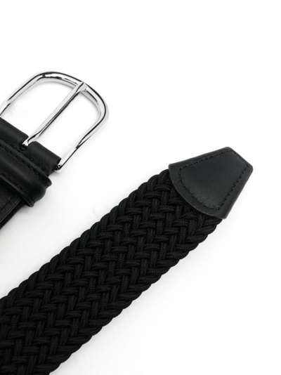 ANDERSON'S BRAIDED LEATHER BELT 