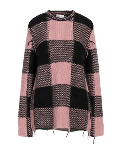 Shop Red Valentino Woman Sweater Pink Size L Acrylic, Mohair Wool, Polyamide, Polyester