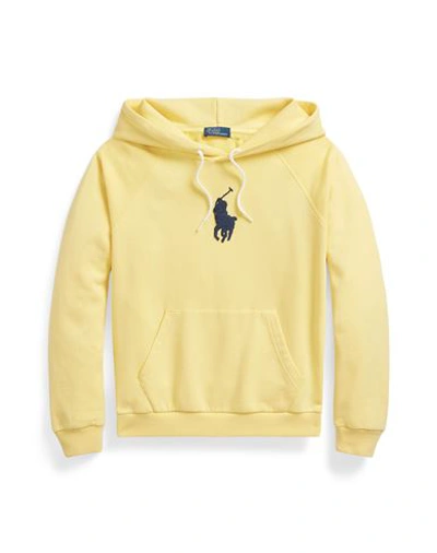 Shop Polo Ralph Lauren Woman Sweatshirt Yellow Size L Cotton