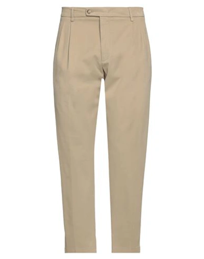Shop Be Able Man Pants Beige Size 35 Modal, Cotton, Elastane