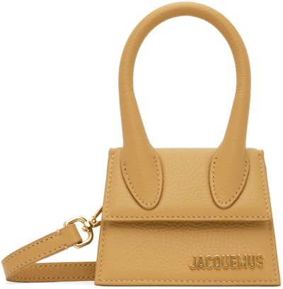 Shop Jacquemus Tan Le Chouchou 'le Chiquito' Bag In 830 Camel