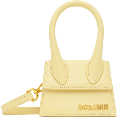 Shop Jacquemus Off-white Le Papier 'le Chiquito' Bag In 120 Ivory