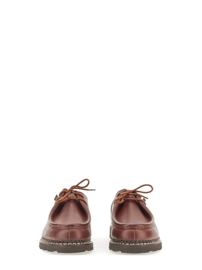 Shop Paraboot Michael Lace-up In Brown