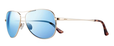 Shop Revo Re 1014 04 Bl Relay S Aviator Sunglasses In Multi