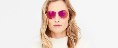 Shop Revo Re 1014 04 Bl Relay S Aviator Sunglasses In Multi