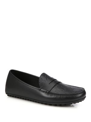 gucci kanye leather driving shoes