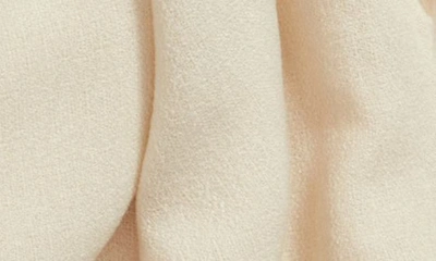 Shop Treasure & Bond Textured Tassel Scarf In Ivory Dove