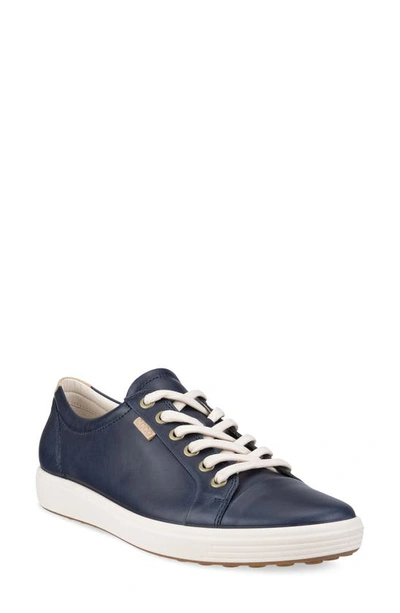 Shop Ecco Soft 7 Sneaker In Marine