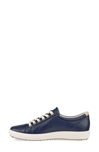 Ecco Soft 7 Sneaker In Marine