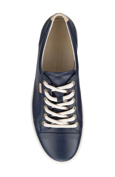 Ecco Soft 7 Sneaker In Marine