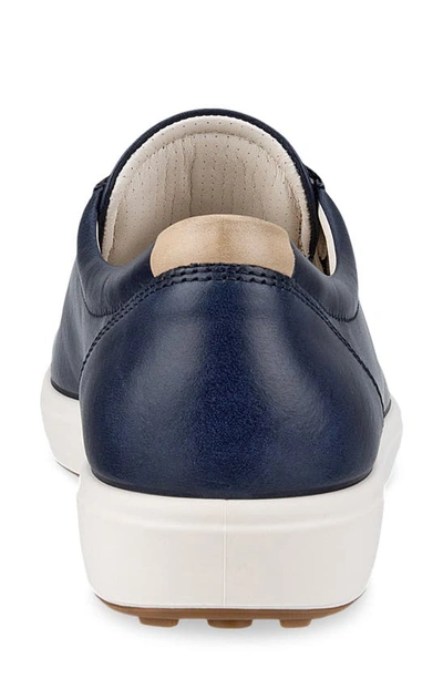 Ecco Soft 7 Sneaker In Marine