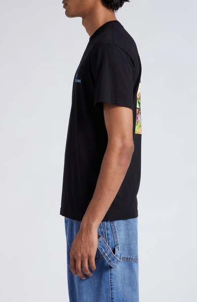 Shop Jw Anderson Frog Graphic T-shirt In Black