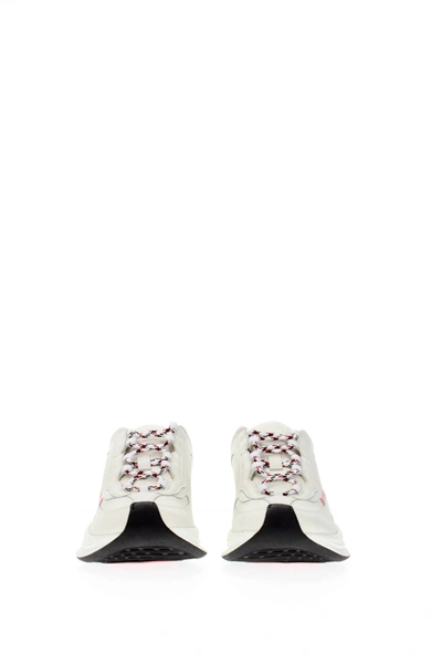 Shop Gucci Sneakers Run Leather Off In White