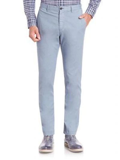 Shop Theory Zaine Patton Slim-fit Pants In White