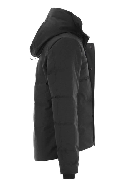 Shop Canada Goose Macmillan - Hooded Parka In Black