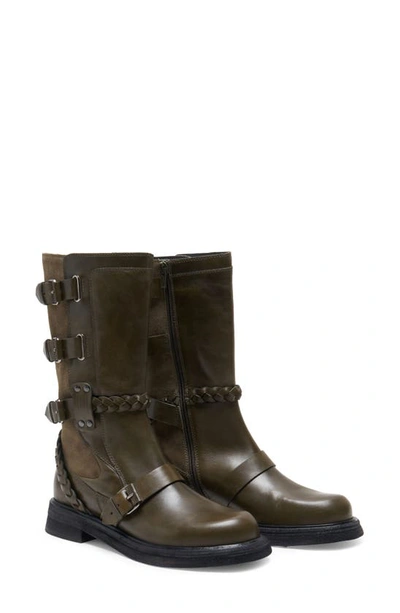 Shop Free People Billie Moto Boot In Forest