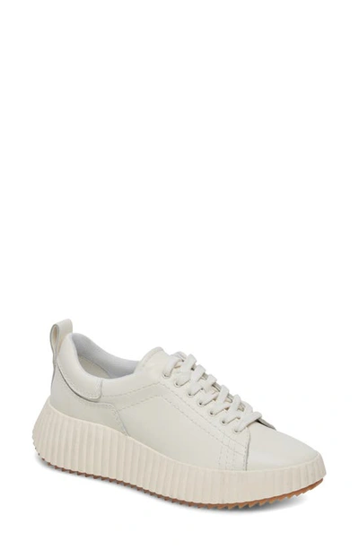 Shop Dolce Vita Devote Sneaker In White Leather