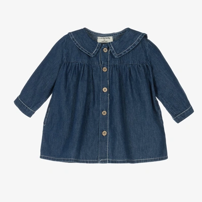 Shop 1+ In The Family 1 + In The Family Girls Blue Chambray Dress