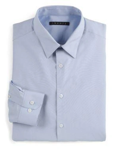 Shop Theory Slim-fit Dover Sword Dress Shirt In Soft Blue