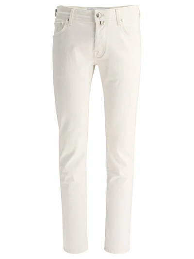 Shop Jacob Cohen "nick" Jeans In White