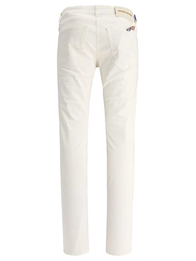 Shop Jacob Cohen "nick" Jeans In White
