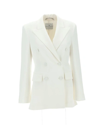 Shop Ermanno Scervino Jackets In White.