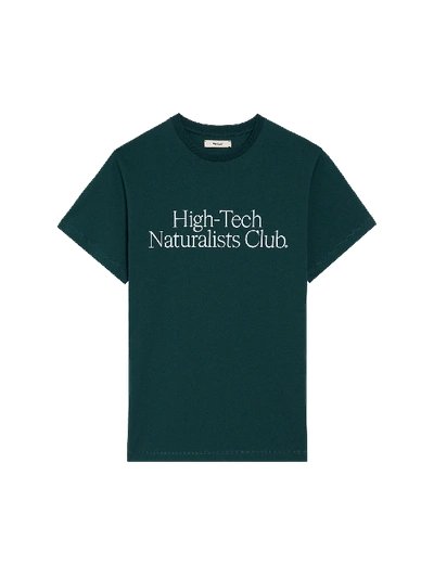 Pangaia High-tech Naturalists Club T-shirt In Foliage Green
